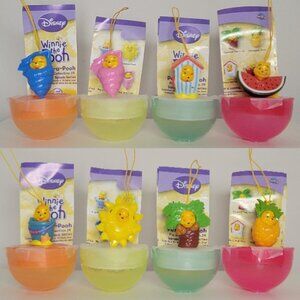 Winnie Pooh Peek-a-Pooh #14 Summer Splash Complete Series of 8 Keychain Danglers